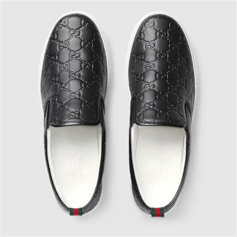 sneaker herren gucci|men's Gucci slip on sneakers.